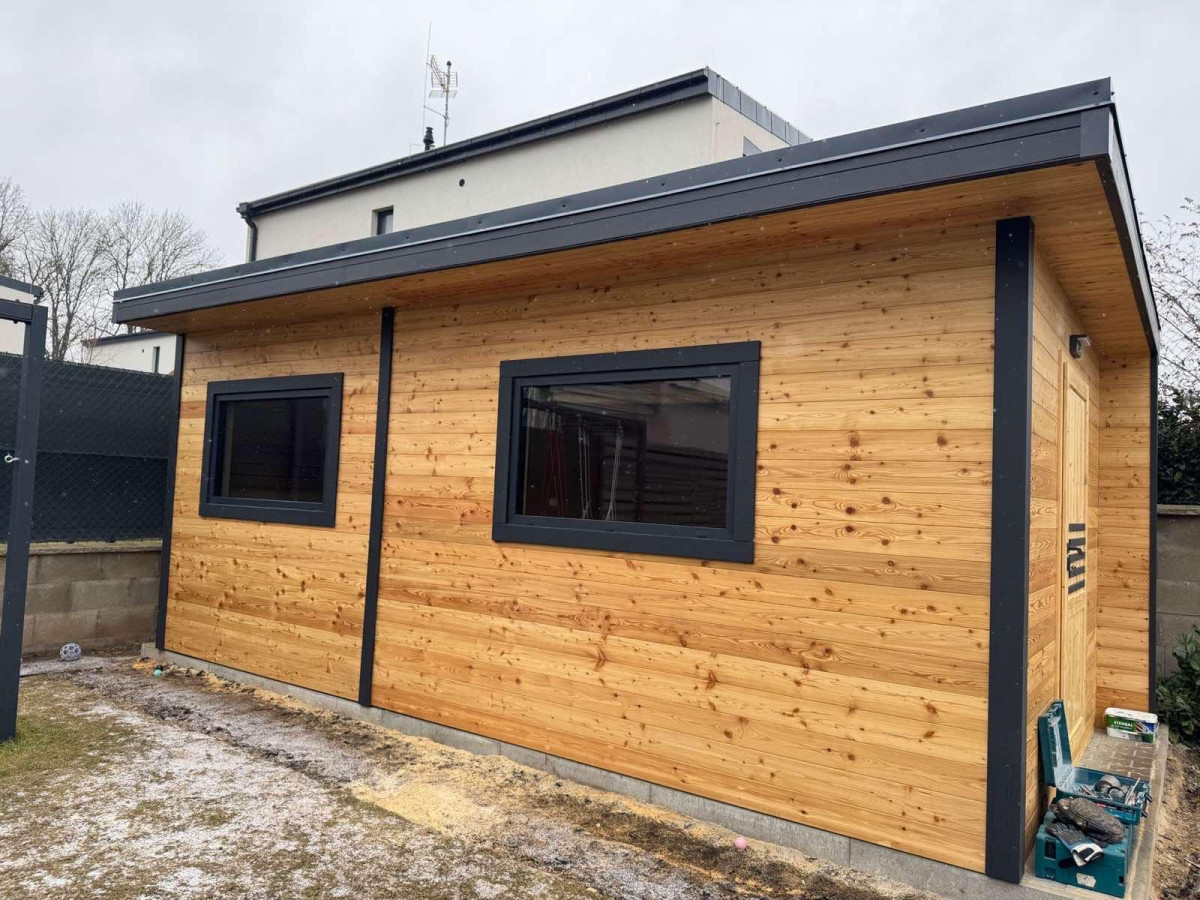 Venkovní sauna „EkoRelax“ – spojení elegance, komfortu a zdraví