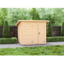 Dřevěný domek na nářadí 240 x 240 cm
