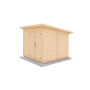 Dřevěný domek na nářadí 240 x 240 cm