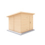 Dřevěný domek na nářadí 240 x 240 cm