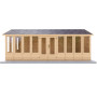 Dřevěný zahradní domek "Sandra" III