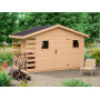 Zahradní domek LERA s dřevníkem 