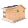 Zahradní domek LERA s dřevníkem 