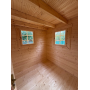 Dřevěný zahradní dům s patrem na spaní 22 m²