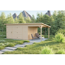 Domek s terasou 21 m2