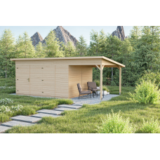 Domek s terasou 21 m2