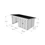 Domek s terasou 13 m2