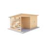 Domek s terasou 13 m2