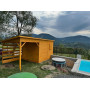 Domek s terasou 13 m2