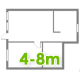 Zahradní domky 4-8 m2